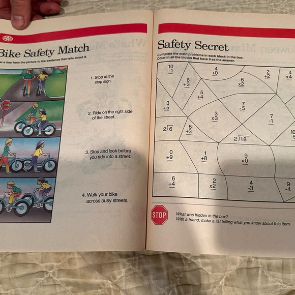 My own safety activity booklet- ages 5-9-AAA- new! - Picture 6 of 8
